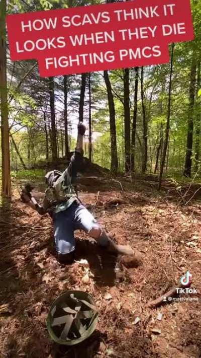 How Scavs Imagine Death VS What it Actually Looks Like