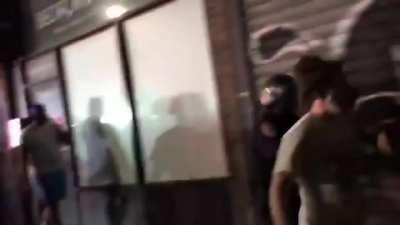 NYPD police union head's speech, supercut with police violence from his own department