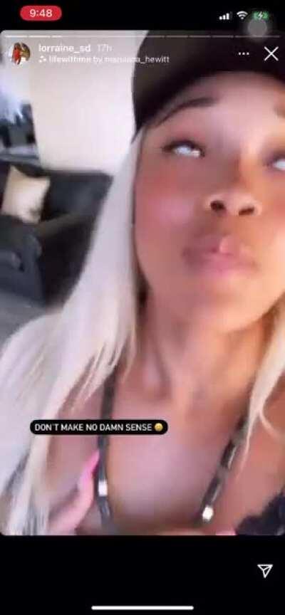 She clothed but DAMN I wish she’d make an OF