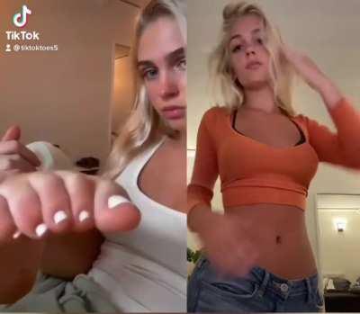 incredibly sexy blonde