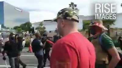 In connection with the presidential elections in the United States, Americans take to the streets of large cities to support their candidate. And in this turmoil, the Armenian separatists also decided to come out with an 