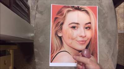 Sabrina Carpenter Cum Tribute 1