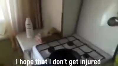 HMBC While I put water in boiled oil