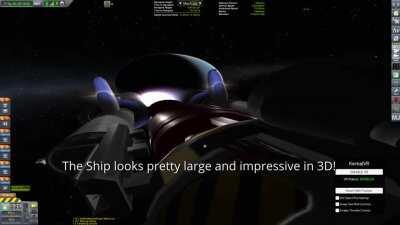 IVA mission to the Mun in VR (without time warp) [10:00]