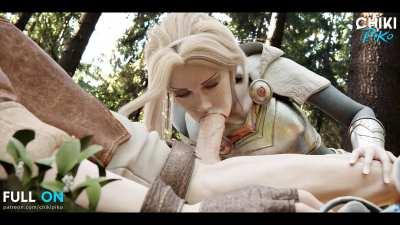 Lux and Ezreal (Chikipiko)[League of Legends]