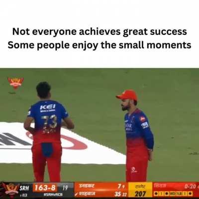 Kohli on the field is a gem