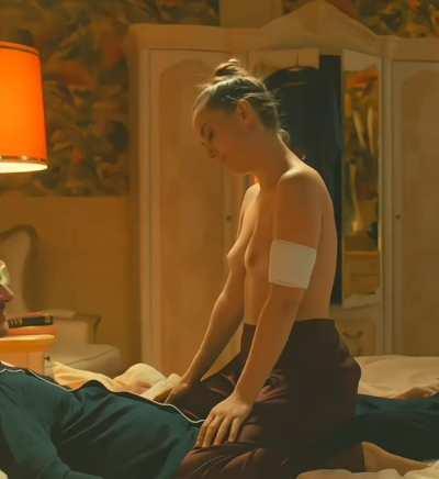 Kseniya Mishina topless in 'Fair Trade' S2E3