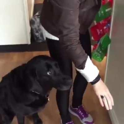 He does this to all customers