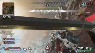 I got stuck in a box in winter express