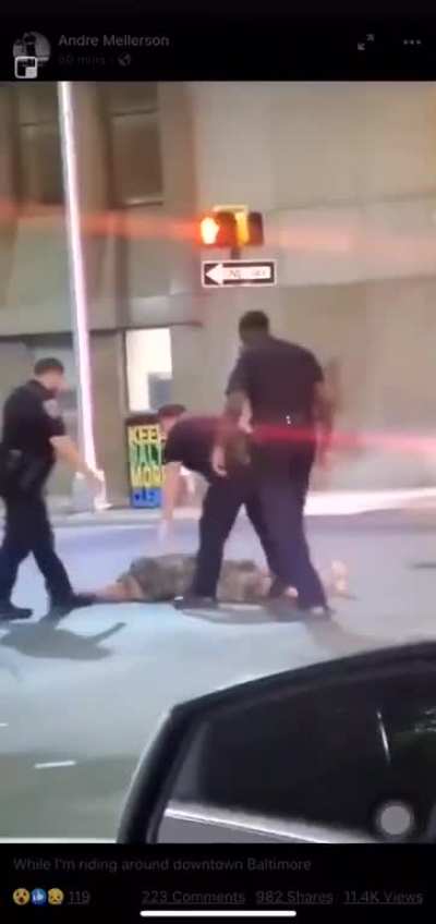 Police officer dispenses justice