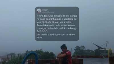 Cansei de suas desculpas, mucalol. 😪