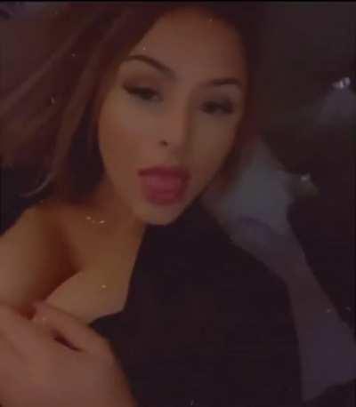 From her backup Instagram account