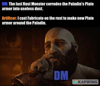 DM: But you'd ne-- without smith-- ...Fuck you. Take your Inspiration.