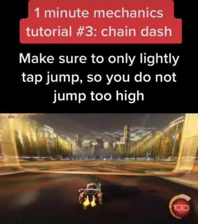 1 minute mechanics tutorial: chain dash!