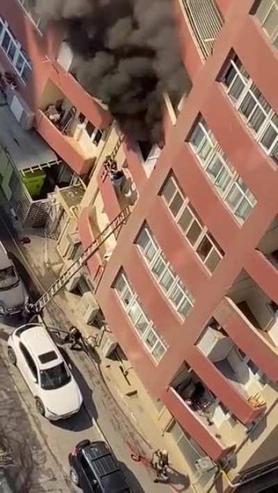 fire and hopelessness compels people to desperate acts