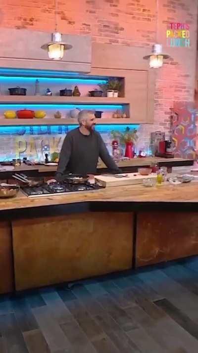 big narstie accidentally falls asleep during a live daytime show