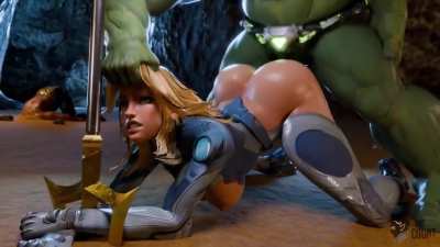 She likes it rough [Sue Storm,Hulk,Marvel] (thecount)