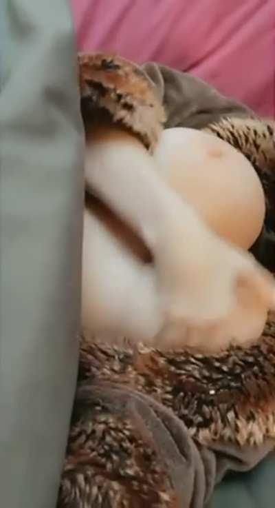 Will you keep my big natural titties warm and cozy this holiday season?