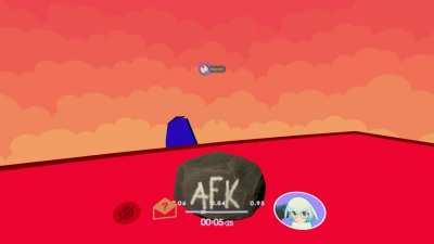 My friend made possibly the greatest AFK animation I've ever seen.