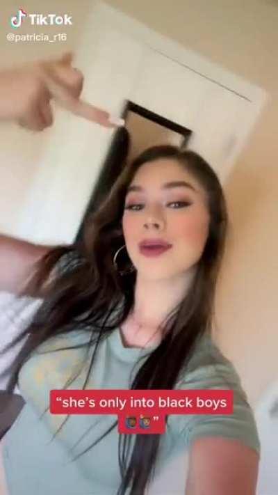 FACTS...She's Beautiful👸🏻& ONLY Loves Black Guys