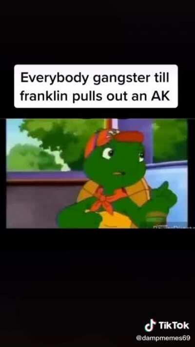Franklin do be kinda quiet tho