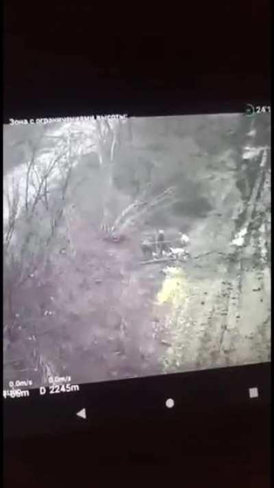 A Russian invader surrendered in the Bakhmut direction