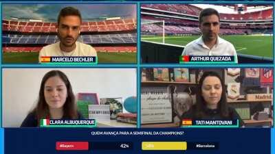 Marcelo Bechler, repórter do Esporte Interativo, tinha avisado...