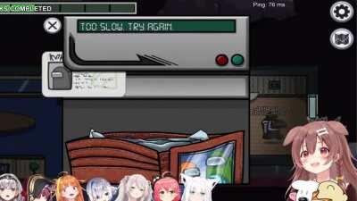 From Among Us Stream: Please Swipe Card.