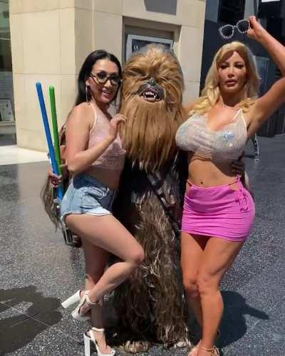 Vicki Chase, Wookiee & Nicolette Shea