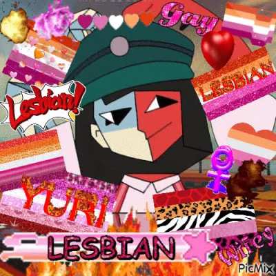 I made a gif for my fellow lesbians <3