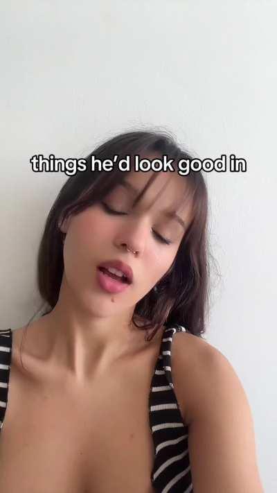 Would you stop looking?