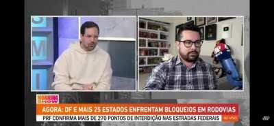 Paulo Mathias dando o papo sobre os arruaceiros nas estradas