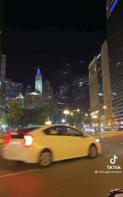 Fireworks and gunshots at the Chicago car meet