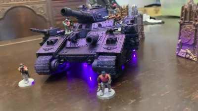 The 27th Merican Regiment got their new ride up and running!