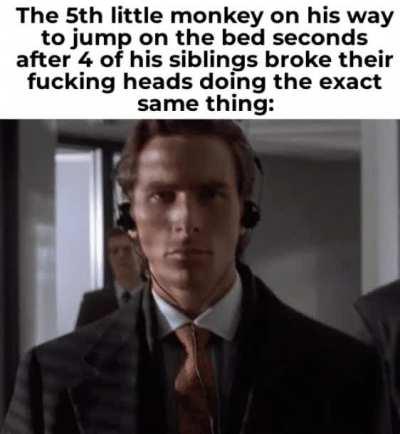 The monke do not care.