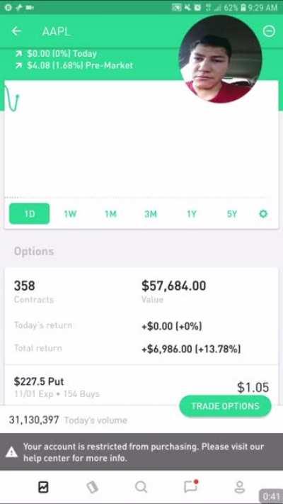 Man loses almost 50k in seconds