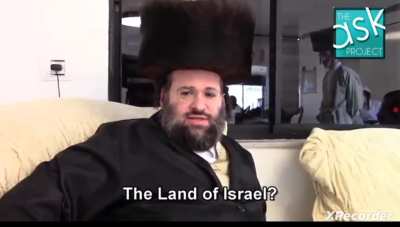 The anti zionist orthodox yall. Lol