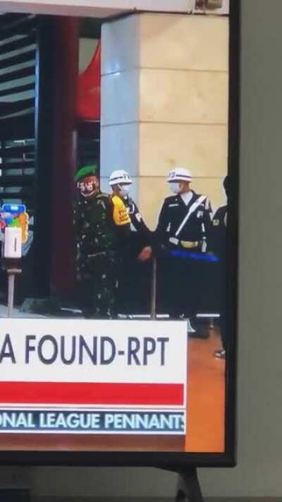 Just checking on fellow officer