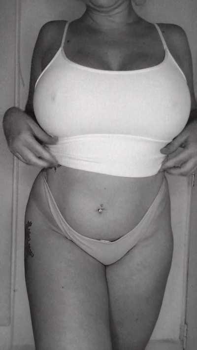 Tea, coffee or my tasty tits? What do you want for breakfast today?