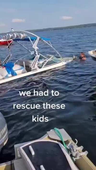 the one dude trying to get water out by hand