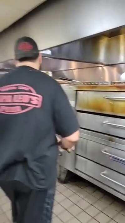 Flipping Pizza