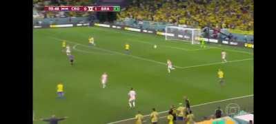 Croacia [1] x 1 Brasil | Petkovic 116' - Como toma um gol de contra-ataque desse em plena prorrogação...
