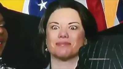 Politician So Coked Up She Can't Seem To Act Normal