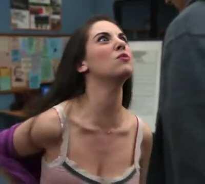 Alison Brie could get angry me with anytime!