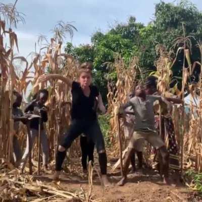 Just keep on dancing