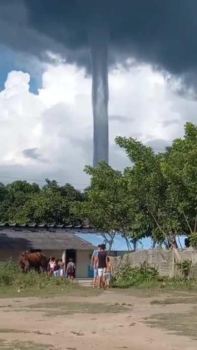 Waterspout seen in Cuba