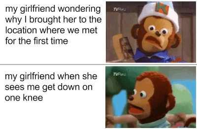 1 year ago she said Yes