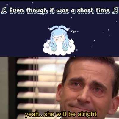 She have good friends