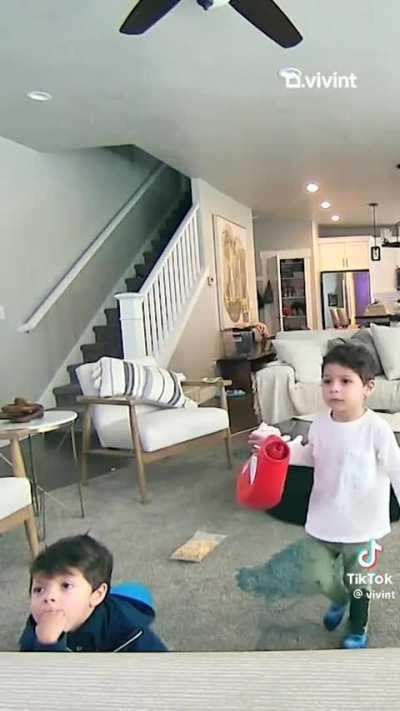 Maybe don’t leave your toddler’s unsupervised?