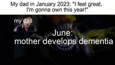 I’m sure many have had a rough 2023, but none more so than my old man. I pray the poor guy has a better 2024.